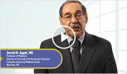 Video of Gerald B Appel, MD, discussing nephropathies, including potentional detection and treatment strategies.